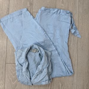 Baby blue will pjs